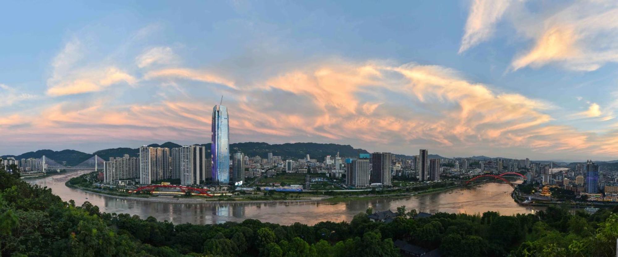 Hotel Crowne Plaza Yibin By Ihg Exterior foto